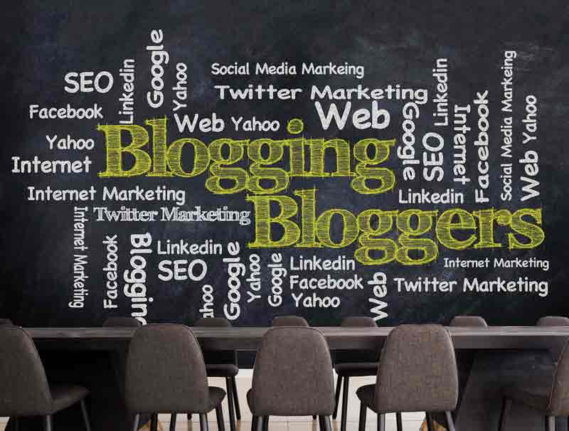 Blogging | Sticker wallpaper