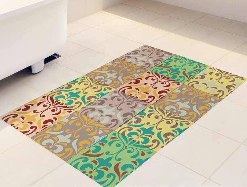 Colorful | Tileable floor stickers