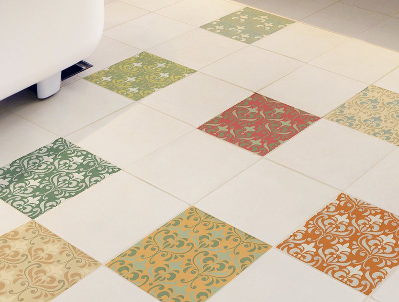 Moroccan design | Floor sticker tiles