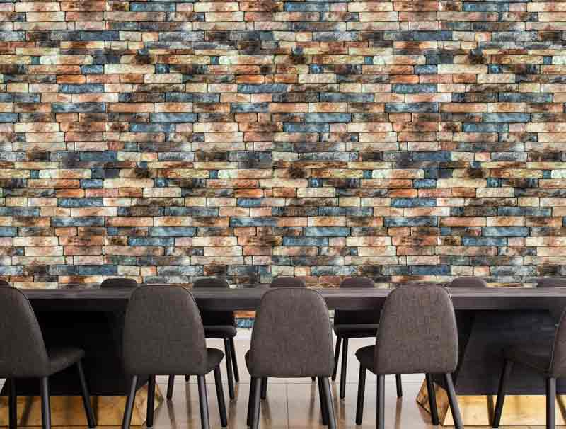 Colorful bricks | Wall sticker