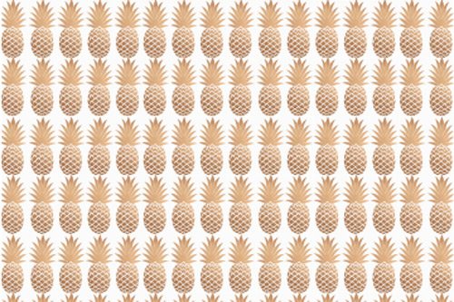 Golden pineapple | Wallpaper sticker