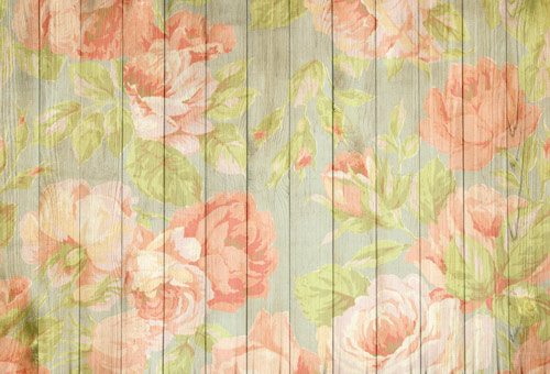 Floral panels | Wallpaper sticker