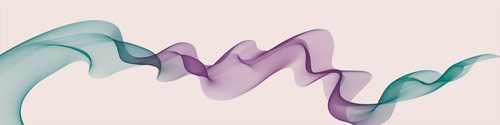 Purple and teal ribbon | Furniture wallpaper