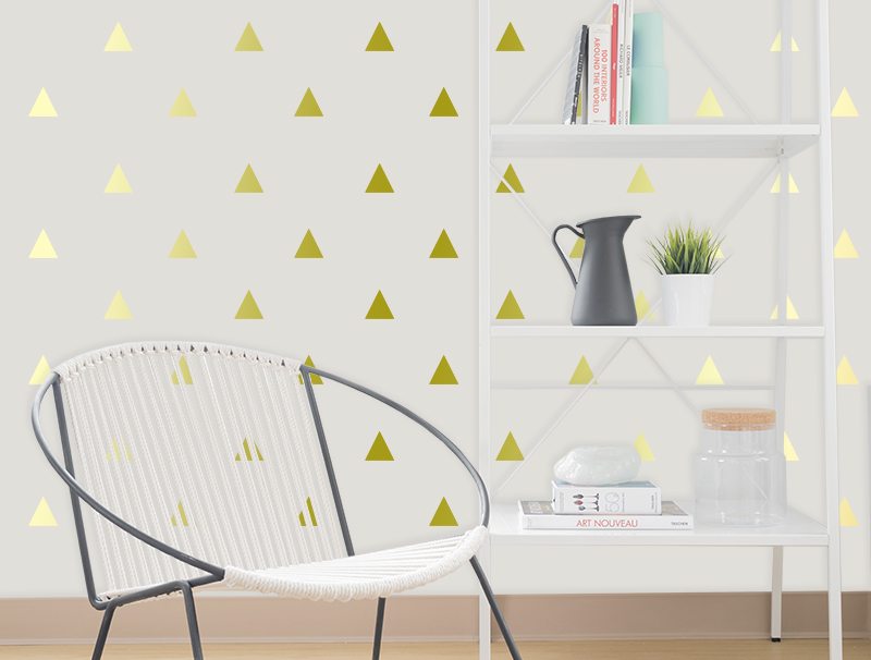 Triangles | Wall sticker set