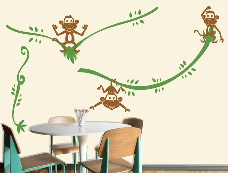 Monkeys | Wall sticker
