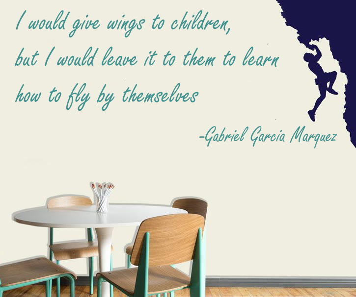 Learn to fly | Wall sticker