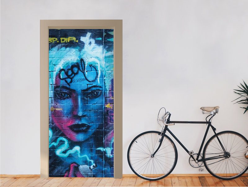 Cool graffiti  | Door wallpaper
