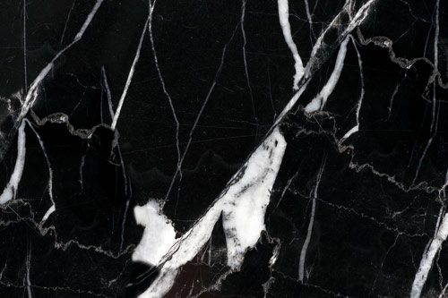 Black marble | Sticker wallpaper