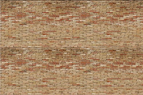 Brown bricks | Wallpaper sticker