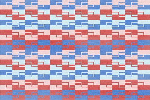 Pastel squares | Wallpaper sticker