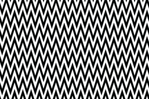 B&W Zigzag | Wallpaper sticker