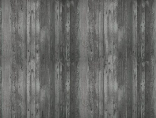 Grey wooden planks | Sticker wallpaper