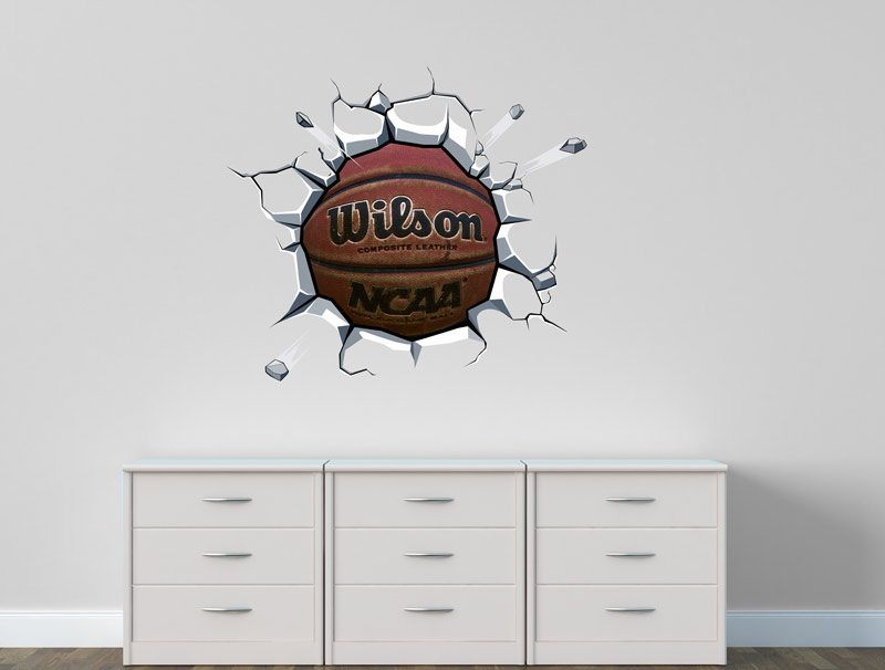 3D Wall Sticker of Wilson Basketball