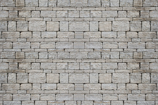 Stylish gray bricks wallpaper