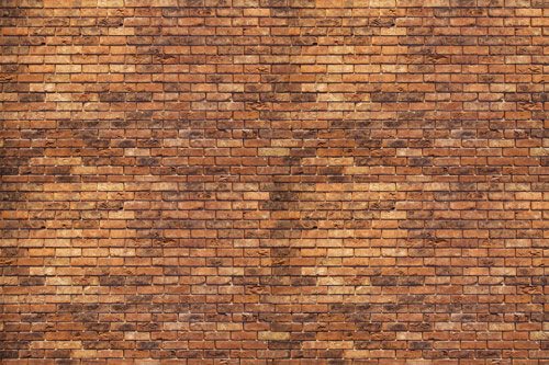 Antique Brown Bricks Wallpaper