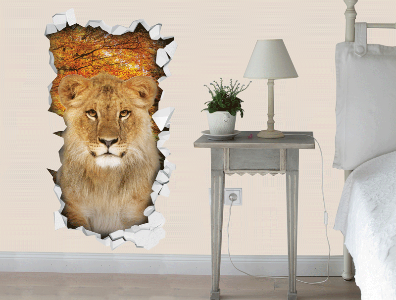 lion | wall sticker