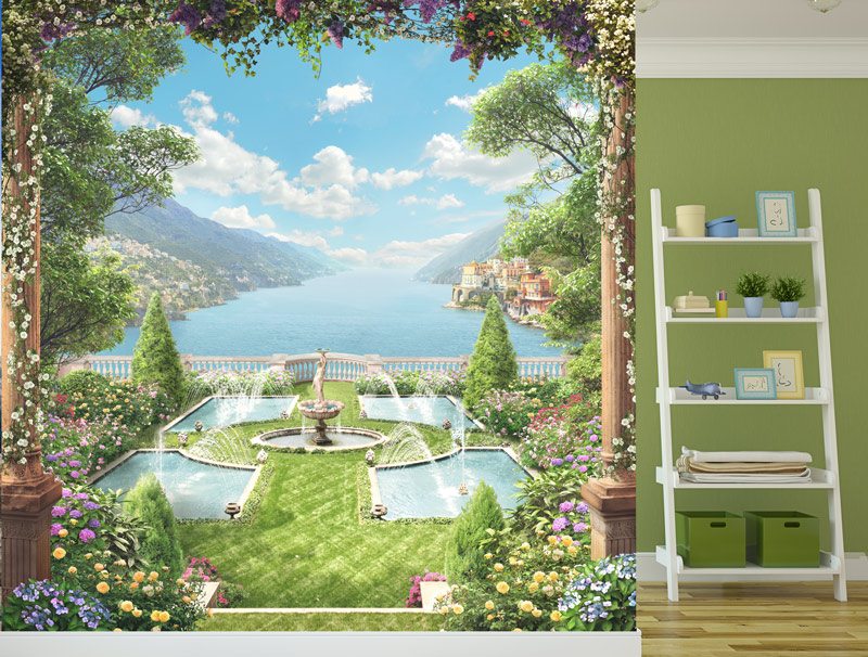 Luxurious garden | wallpaper