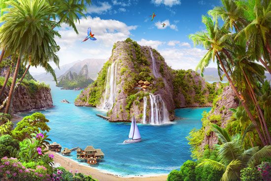 Beautiful tropical islands | wallpaper