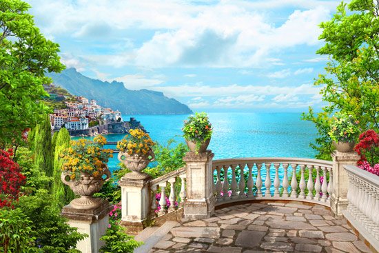 Beautiful balcony with stunning view | wallpaper