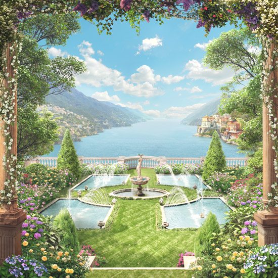 Luxurious garden | wallpaper