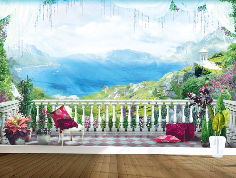 Beautiful balcony with amazing view