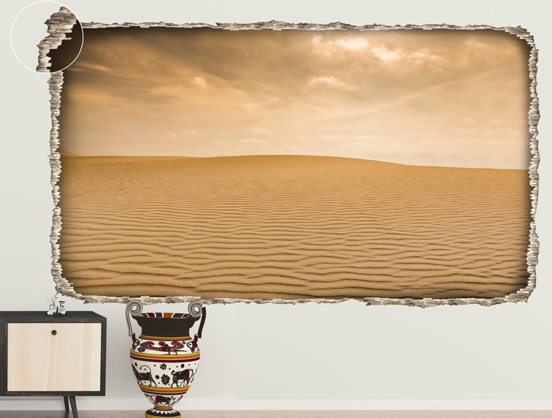 Beautiful desert view | wall sticker