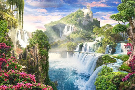 waterfalls | wallpaper