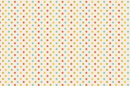 Wallpaper with colored dots