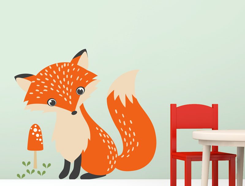 Wall Sticker | A cute fox