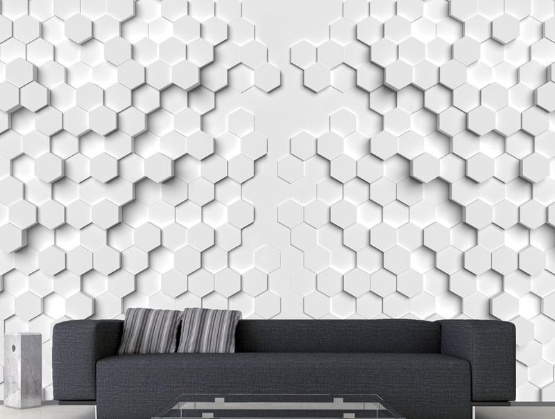 Wallpaper | 3D hexagons