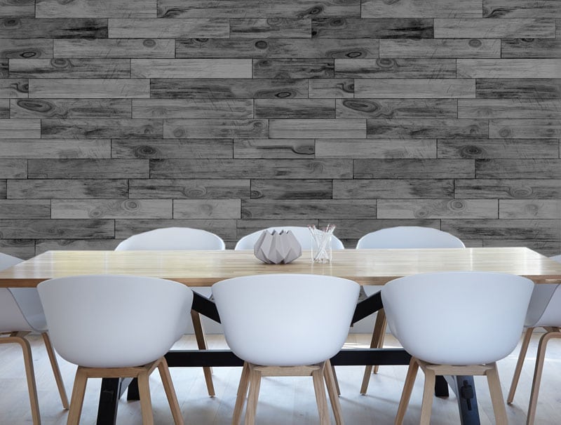 Wallpaper | Dark gray parquet