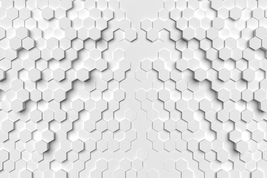 Wallpaper | 3D hexagons