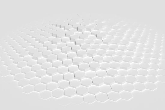 Wallpaper 3D gray hexagons