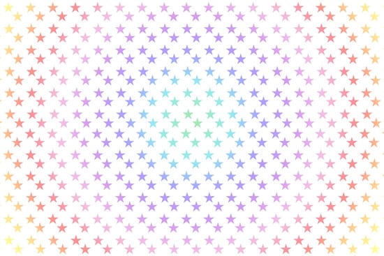 Wallpaper | Little stars in rainbow colors