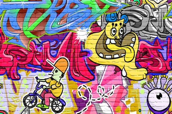 Wallpaper | crazy graffiti