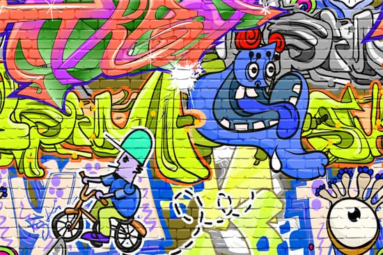 Wallpaper | Colorful graffiti