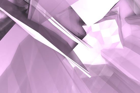 Wallpaper | Violet glass shapes