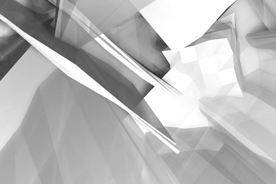 Wallpaper | Shades of glass in grayscale