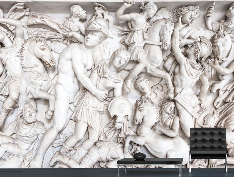 Wallpaper | Ancient 3D Sculptures