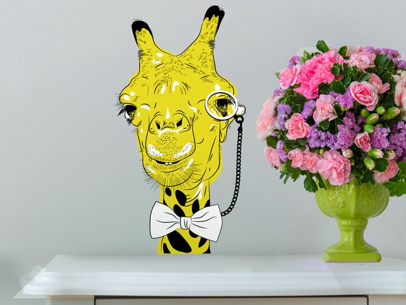 Wall Sticker | An elegant giraffe