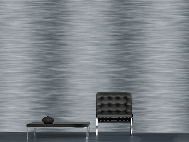 Wallpaper | Dark gray aluminum