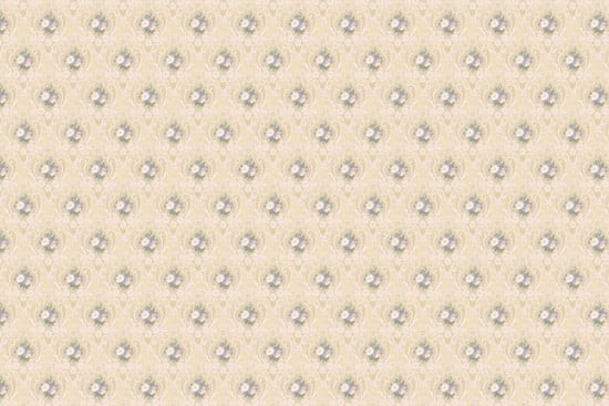 Wallpaper | Small flowers and beige decorations