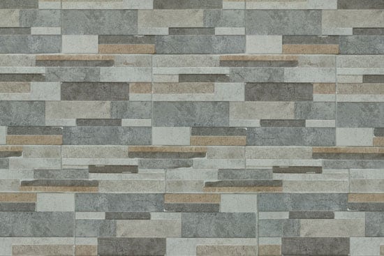 Wallpaper | A wall of brown and gray bricks