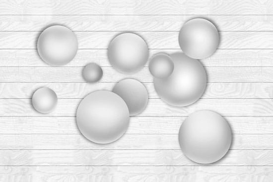 Wallpaper | Floating 3D balls