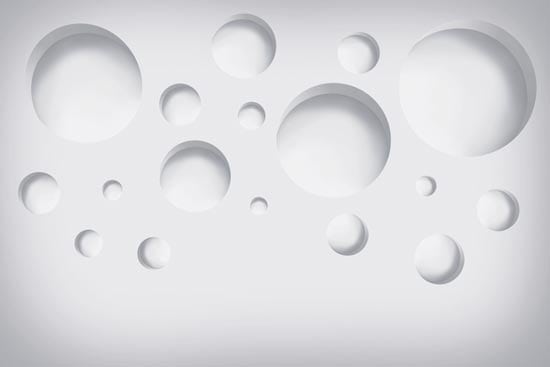 Wallpaper | 3D round niches