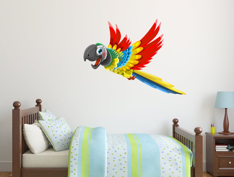 Wall Sticker | A colorful parrot