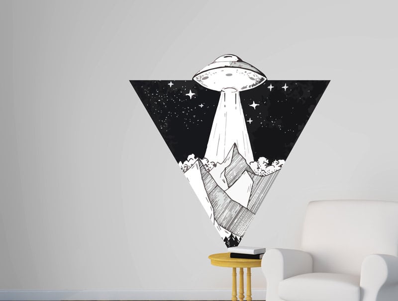 Wall Sticker | Aliens from space