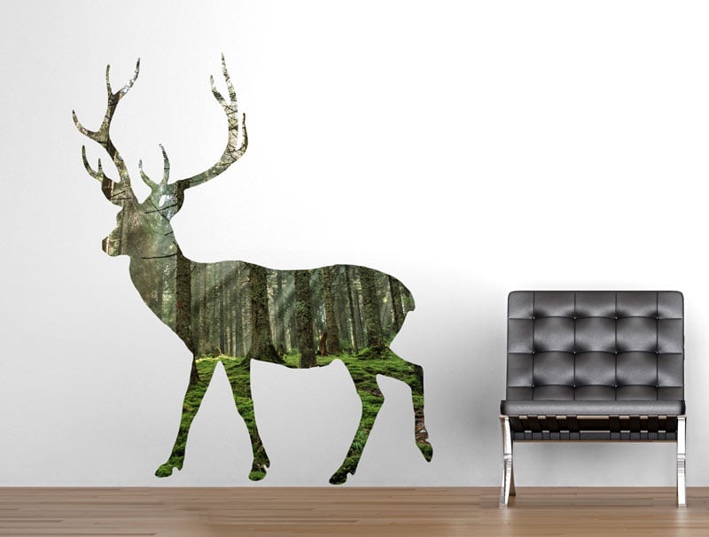 Wall Sticker Design deer