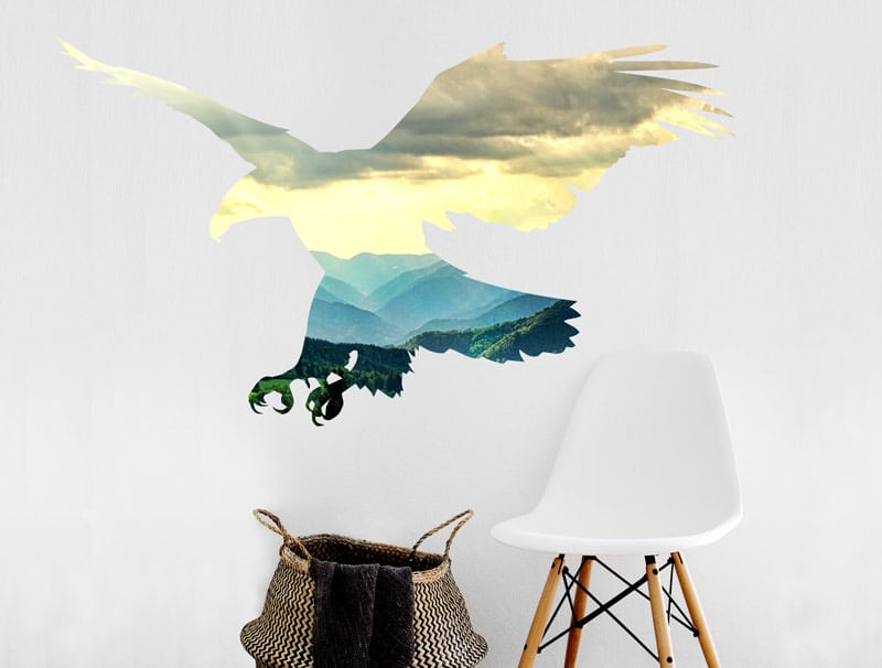 Wall Sticker | Eagle in the sky