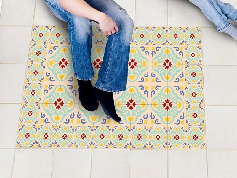 Floor sticker - spring design
